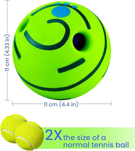 ZUNAX Giggle Ball for Dogs - Interactive Toy With Funny Sounds for Boredom and Anxiety - Squeaky Dog Toy for Small, Medium, and Large Breeds