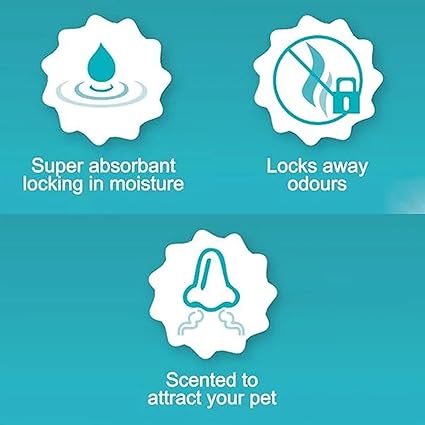Petsentials Leakproof, Quick Dry, Dog/Puppy Disposable Training Pads Pack x105