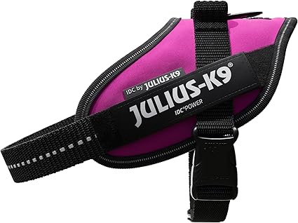 Julius-K9, 16IDC-DPN-M, IDC Powerharness, dog harness, Size: Mini, Dark Pink