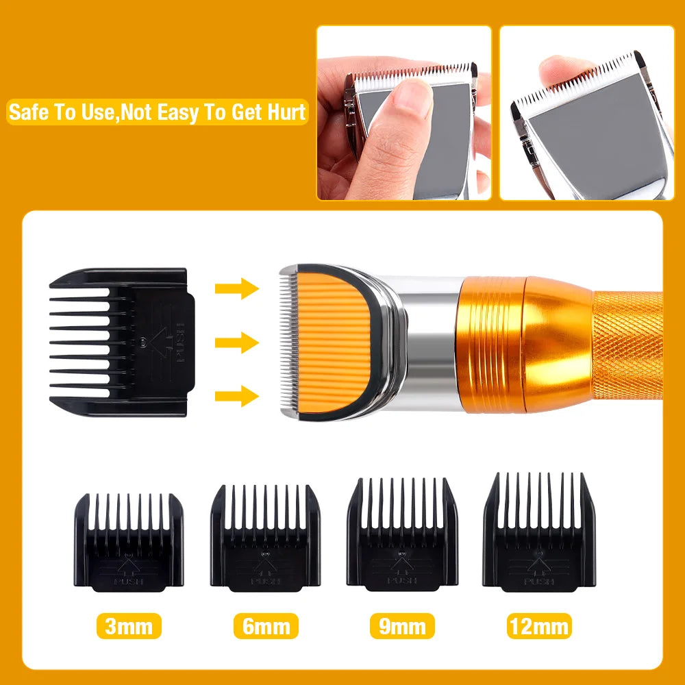 380W 12V Cordless Pet Hair Trimmer