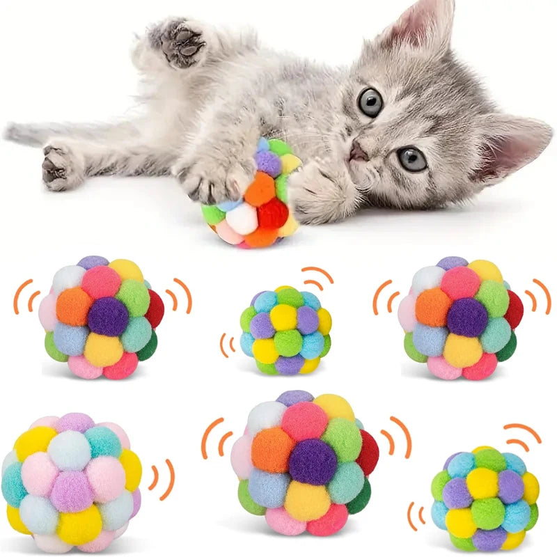 Cat Toys Balls with Bells