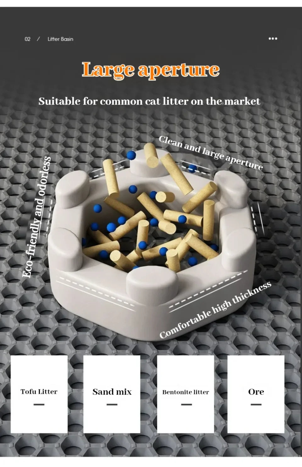 Cats Litter Mat Double Layer