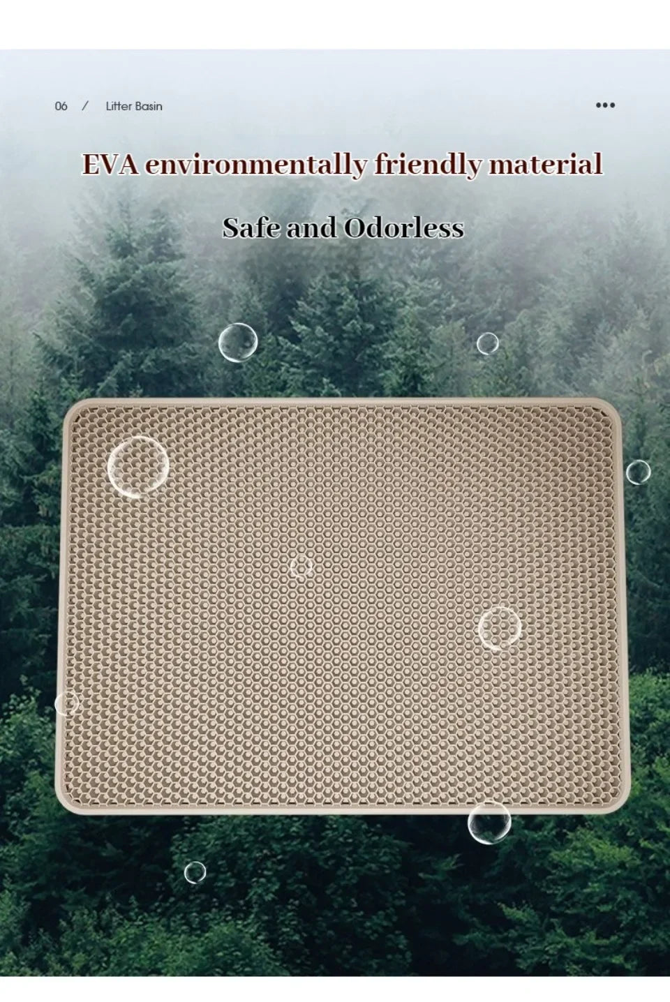 Cats Litter Mat Double Layer