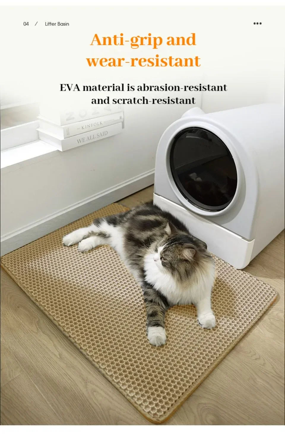 Cats Litter Mat Double Layer