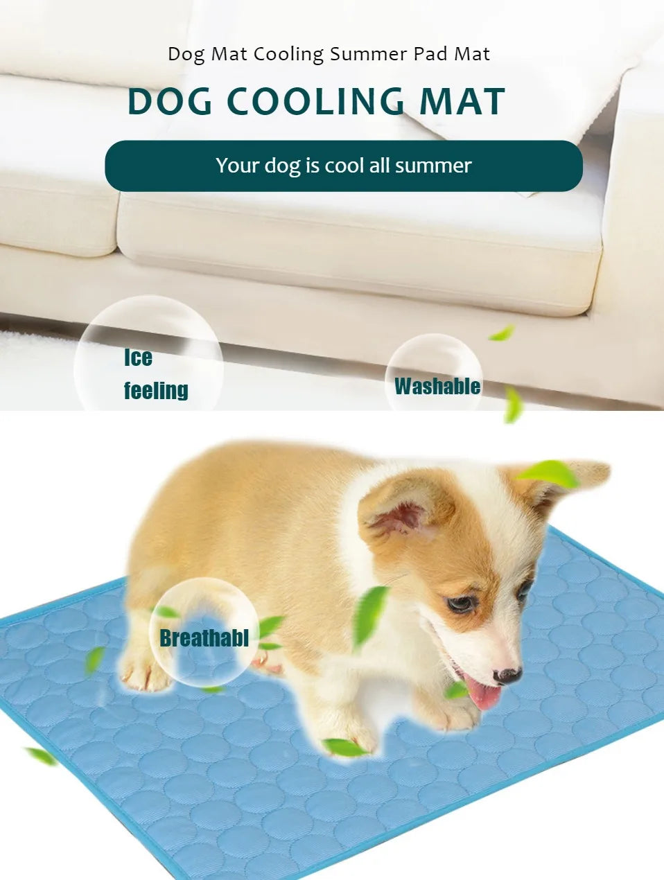 Dog Cooling Mat For Summer