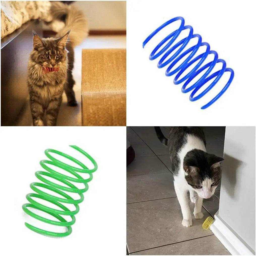 Cat Spring Toy for Indoor