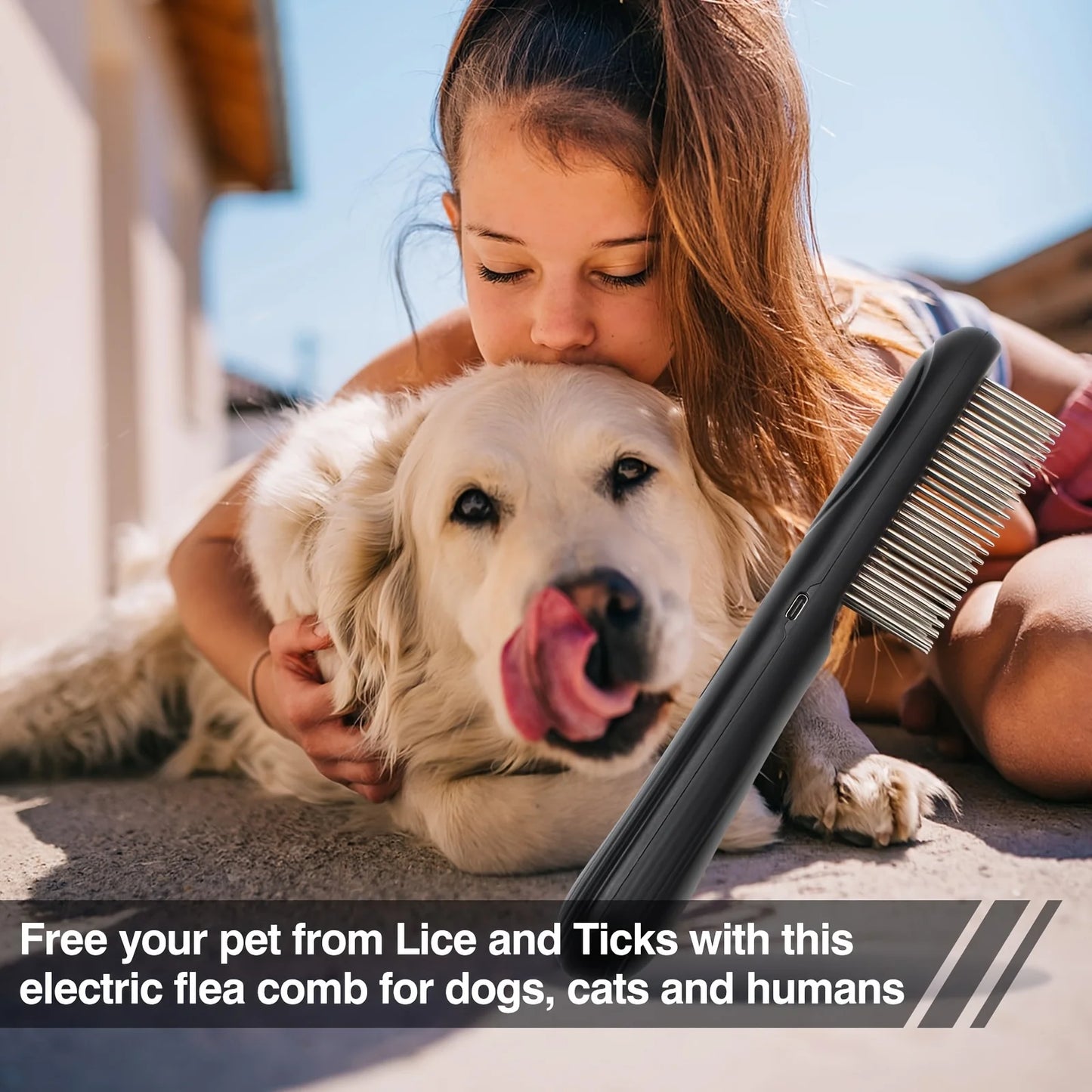 Flea Comb for Cat and Dog