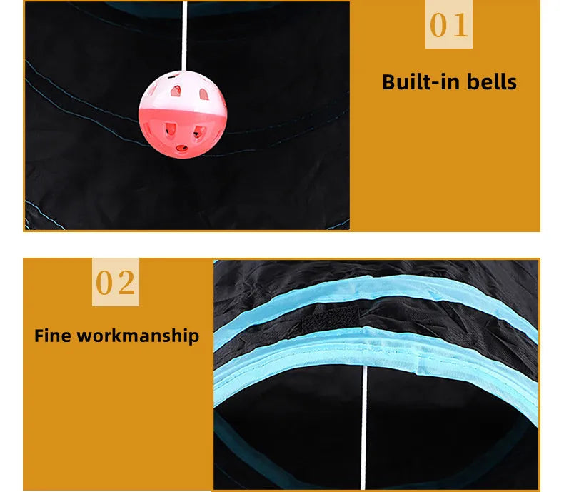 Cat Pass Play Tunnel Foldable
