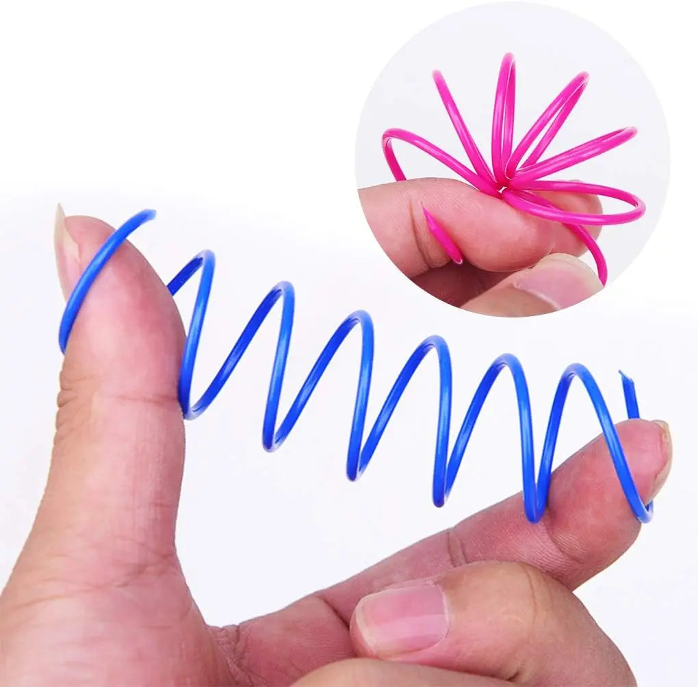 Cat Spring Toy for Indoor