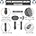 Muxtraders Cat Brush Dog Brush for Shedding-Cat Grooming Brush, Cat Comb for Kitten Puppy Massage Removes Mats, Tangles and Loose