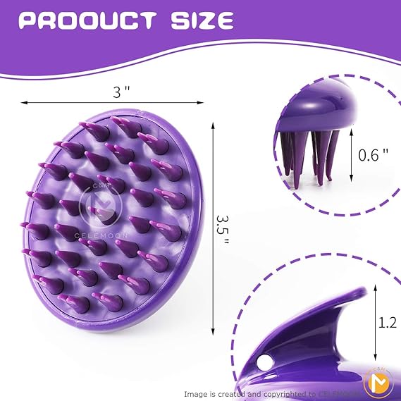 Cat Brush with Soft Rubber Pins, Washable Silicone Pet Brushes for Indoor Cats Grooming Shedding Massage Bath, Removes Hair Mats Tangles and Loose Fur for Short to Long Haired