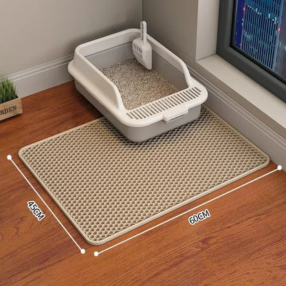 Cats Litter Mat Double Layer