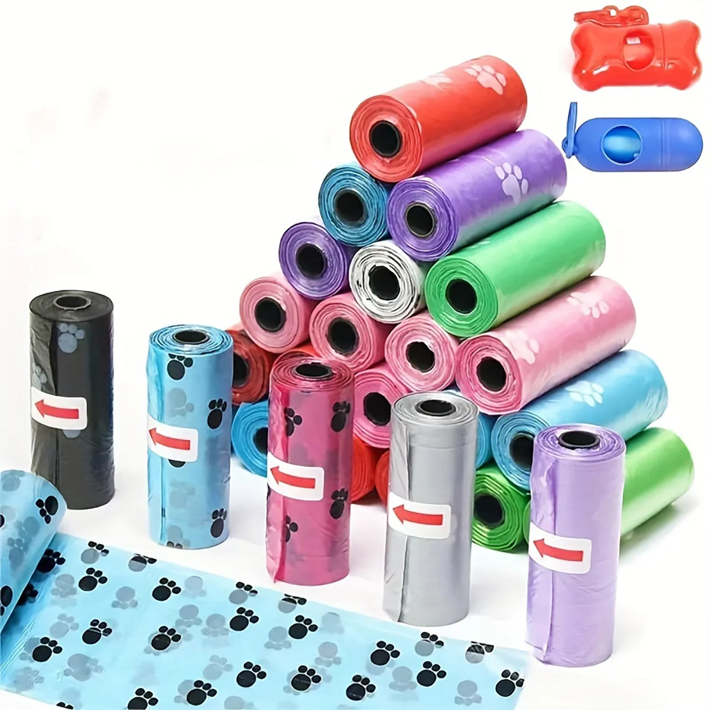 120 Rolls Dog Poop Bag