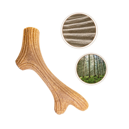 Dog Chew Toys Real Wooden Deer
