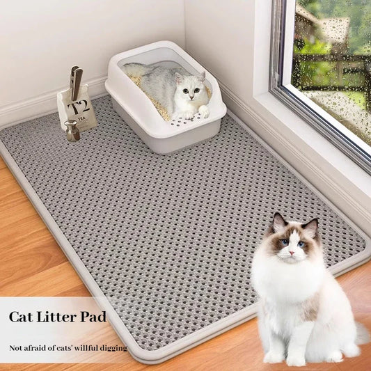 Cats Litter Mat Double Layer