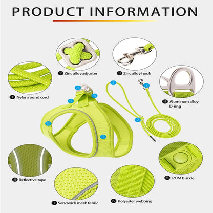 Dog Harness Leash for Walking