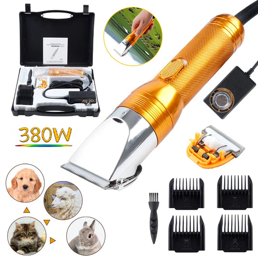 380W 12V Cordless Pet Hair Trimmer