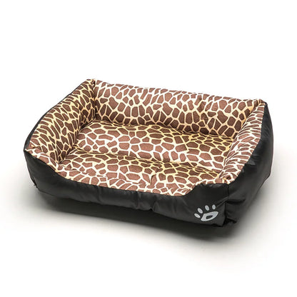 Large Dog Bed Square Plush Cat Nest